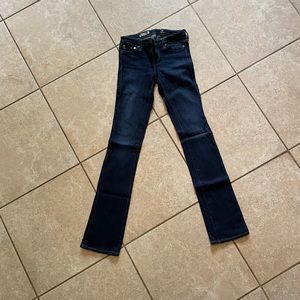 AG ballad slim boot dark blue wash